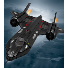 Load image into Gallery viewer, 1775PCS Military Large SR-71 Black Bird Reconnaissance Aircraft Model Toy Building Block Brick Gift Kids DIY Set New Compatible Lego
