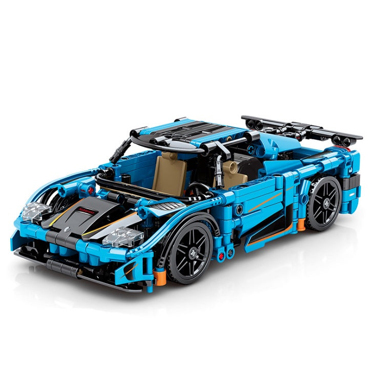 527PCS MOC Technic Racing Sports Car Model Building Block Brick Toy Gift Set Kids New Compatible With Lego