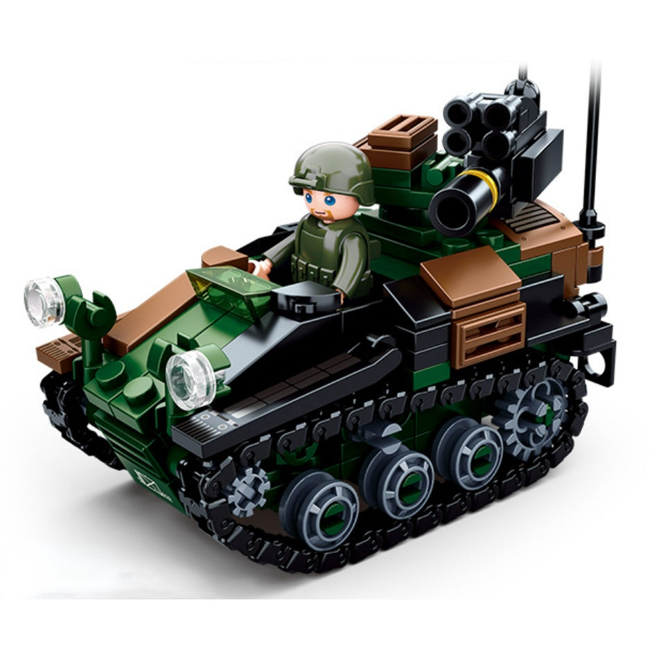 Compatible with Lego WW2 Military Vehicles Tanks Combat Aircraft