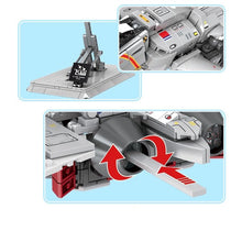 Load image into Gallery viewer, 1232PCS MOC Military J-15 Flying Shark Air Fighter Plane Transformer Mecha Model Figure Toy Building Block Brick Gift Kids Compatible Lego
