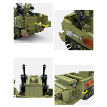 Load image into Gallery viewer, 603PCS Military WW2 M16 MGMC Halftrack Vehicle Figure Model Toy Building Block Brick Gift Kids Compatible Lego
