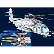 Load image into Gallery viewer, 1242PCS MOC Military WW2 US Sikorsky CH-52E Super Stallion Transport Helicopter Figure Model Toy Building Block Brick Gift Kids Compatible Lego
