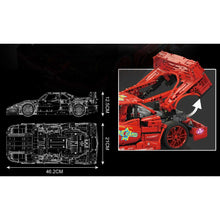 Load image into Gallery viewer, 2688PCS MOC Static Technic Speed F40 LM Super Racing Sports Car Model Toy Building Block Brick Gift Kids Compatible Lego 1:10
