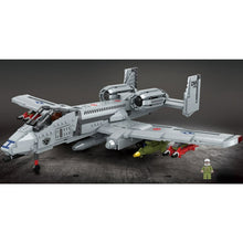 Load image into Gallery viewer, 1050PCS Military WW2 Fairchild Republic A-10 Thunderbolt II Hog Figure Model Toy Building Block Brick Gift Kids Compatible Lego
