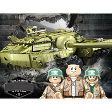 Load image into Gallery viewer, 2986PCS Military WW2 Large T28 Heavy Tank Figure Model Toy Building Block Brick Gift Kids Compatible Lego DIY
