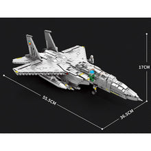 Load image into Gallery viewer, 2216PCS Military WW2 F15 E Eagle Air Fighter Figure Model Toy Building Block Brick Gift Kids Compatible Lego
