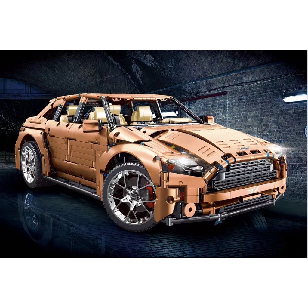 3145PCS MOC Technic Gold DBX SUV Sports Car Model Toy Building Block Brick Gift Kids Compatible Lego