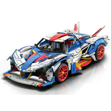 Load image into Gallery viewer, 2183PCS Static MOC Technic Speed EVO GUNDAM Racing Sports Car Model Toy Building Block Brick Gift Kids Compatible Lego
