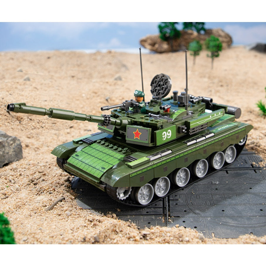 671PCS Military WW2 Type 99 Main Battle Tank Figure Model Toy Buildin –  mycrazybuy store