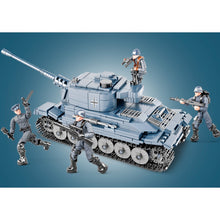 Load image into Gallery viewer, 1150PCS MOC Military WW2 German King Tiger PZ Kpfw Tank Figure Model Toy Building Block Brick Gift Kids Compatible Lego
