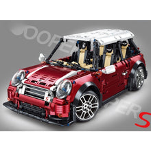 Load image into Gallery viewer, 2292PCS MOC Technic Speed Red Mini Copper S Classic Sports Car Model Toy Building Block Brick Gift Kids Compatible Lego 1:10
