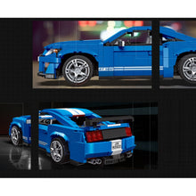 Load image into Gallery viewer, 1494PCS MOC Technic Speed GT500 Muscle Mustang Racing Sports Car Model Toy Building Block Brick Gift Kids Compatible Lego 1:14
