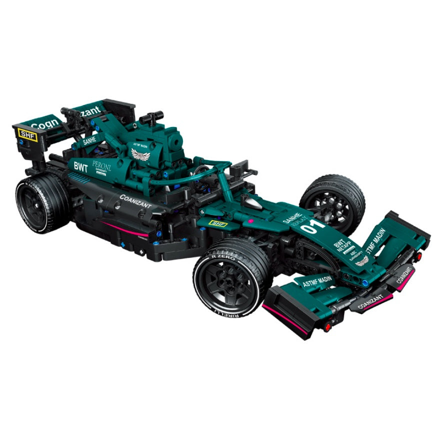 1089PCS MOC Technic F1 Formula One Racing Sports Car Model Toy Building Block Brick Gift Kids Compatible Lego