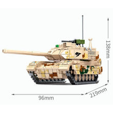 Load image into Gallery viewer, 576PCS MOC Military Type ZTQ 15 Light Tank Figure Model Toy Building Block Brick Gift Kids Compatible Lego
