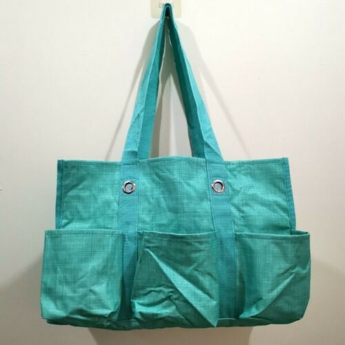 Thirty one Organizing Utility tote 31 gift shoulder bag in Turquoise C –  mycrazybuy store