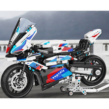 Load image into Gallery viewer, 920PCS MOC Technic Speed S1000RR Racing Sports Motorcycle Motor Bike Model Toy Building Block Brick Gift Kids Compatible Lego 1:8
