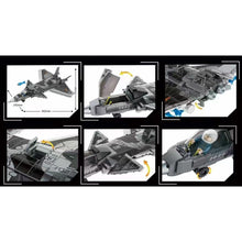 Load image into Gallery viewer, 618PCS Military WW2 Chengdu J-20 Fire Fang Air Fighter Aircraft Figure Model Toy Building Block Brick Gift Kids Compatible Lego
