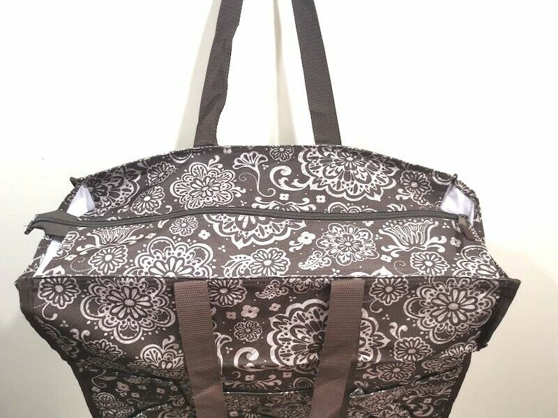 Thirty one Organizing Utility tote 31 gift shoulder bag in Woodblock F –  mycrazybuy store