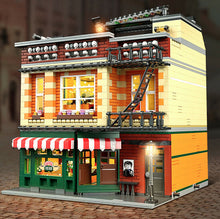 Load image into Gallery viewer, 4488PCS City MOC Cafe Apartment Building Blocks Educational Toy Model Bricks Fully Compatible With Lego
