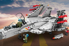 Load image into Gallery viewer, 1186PCS J15 Flying Shark Carrier Aircraft Fighter Building Block Figure Model Fully Compatible With Lego
