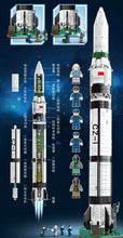 Load image into Gallery viewer, 2147PCS NASA Space CZ-1 Rocket Launcher Building Blocks Figure Educational Toy Model Set Fully Compatible With Lego
