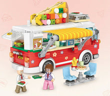 Load image into Gallery viewer, 491PCS Mini Pizza Car Truck Building Blocks Bricks Cute Figures Model Fully Compatible With Lego

