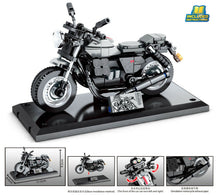 Load image into Gallery viewer, 255PCS Motorcycle Bike V9 Bobber Technic MOC Building Block Brick Model Fully Compatible With Lego
