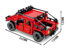 Load image into Gallery viewer, 953PCS MOC Technic H1 SUV Off Road Car Building Block Educational Toy Model Brick Fully Compatible With Lego
