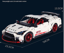Load image into Gallery viewer, 3358PCS MOC Static Technic R35 Skyline Sports Car Building Block Brick Educational Toy Model Fully Compatible With Lego
