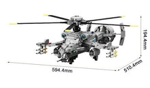 Load image into Gallery viewer, 1161PCS MOC Fire Wolf Helicopter Fighter Star Building Blocks Bricks Model Educational Toy Fully Compatible With Lego
