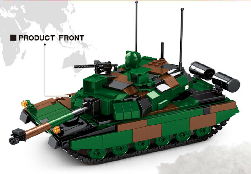 LEGO MOC Char Leclerc by BrickA Design