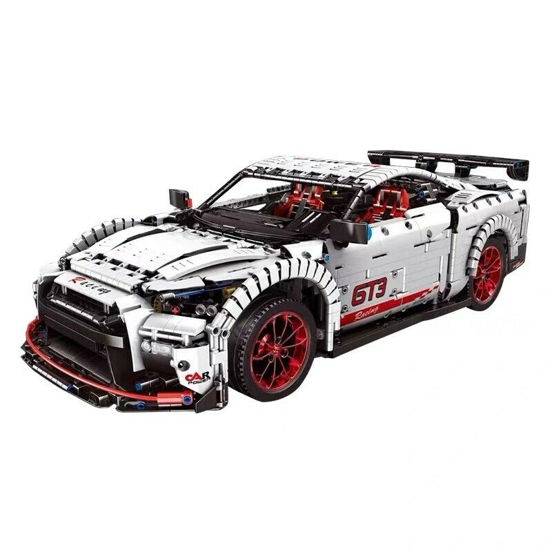 3358PCS MOC Static Technic R35 Skyline Sports Car Building Block Brick Educational Toy Model Fully Compatible With Lego