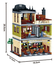 Load image into Gallery viewer, 1326PCS City Street Chinese Dining Restaurant Building Blocks Figures Model Educational Toy Fully Compatible With Lego
