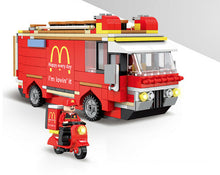 Load image into Gallery viewer, 1729PCS MC Burger Fast Food Restaurant Educational Toy City Building Blocks Bricks Figure Fully Compatible With Lego
