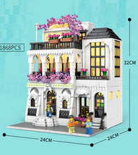 Load image into Gallery viewer, 1868PCS MOC City Street Flower House Building Blocks Bricks Figures Educational Toy Model Fully Compatible With Lego
