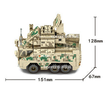 Load image into Gallery viewer, 393PCS Military HQ17A Anti Aircraft Missiles Car Building Block Brick Model Educational Toy Fully Compatible With Lego

