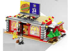 Load image into Gallery viewer, 1729PCS MC Burger Fast Food Restaurant Educational Toy City Building Blocks Bricks Figure Fully Compatible With Lego
