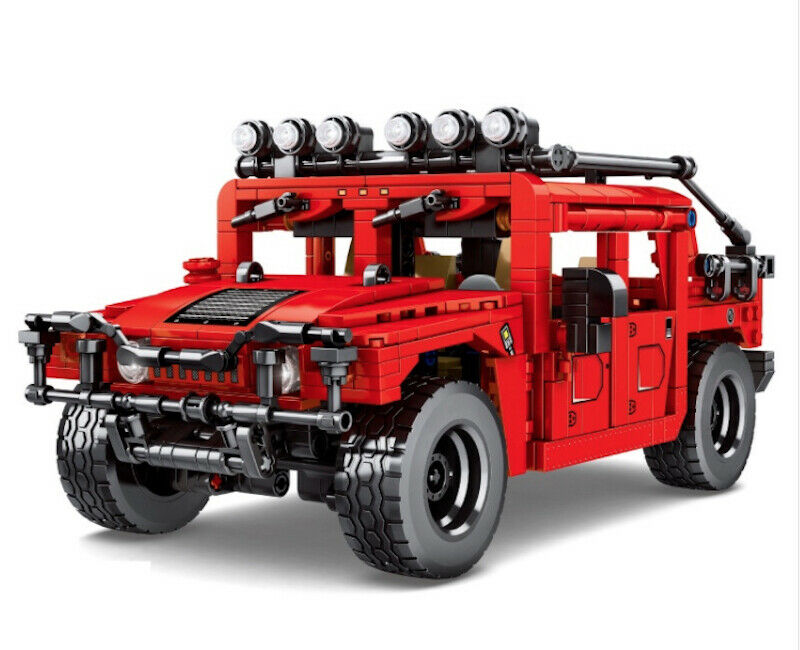 953PCS MOC Technic H1 SUV Off Road Car Building Block Educational Toy Model Brick Fully Compatible With Lego