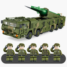 Load image into Gallery viewer, 1164PCS Military China DF-17 Ballistic Missile Truck Building Block Model Figure Fully Compatible With Lego
