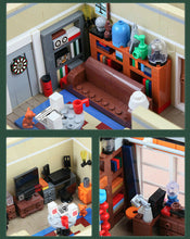 Load image into Gallery viewer, 4488PCS City MOC Cafe Apartment Building Blocks Educational Toy Model Bricks Fully Compatible With Lego
