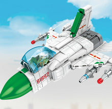 Load image into Gallery viewer, 311PCS Military J-8 Fighter Airplane Building Blocks Figures Educational Toy Model Brick Fully Compatible With Lego
