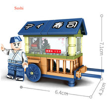 Load image into Gallery viewer, 545PCS Mini Japanese City Street Market Shop Educational Toy Building Blocks Bricks Figures Fully Compatible With Lego
