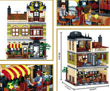 Load image into Gallery viewer, 1326PCS City Street Chinese Dining Restaurant Building Blocks Figures Model Educational Toy Fully Compatible With Lego
