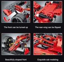 Load image into Gallery viewer, 1099PCS Technic Static F1 SF90 Formula Racing Car Building Block Brick Model Fully Compatible With Lego
