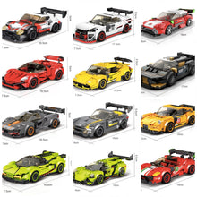 Load image into Gallery viewer, MOC City Speed Racing Sports Technic Classic Car Vehicle Model Toy Building Block Brick Gift Kids Compatible Lego
