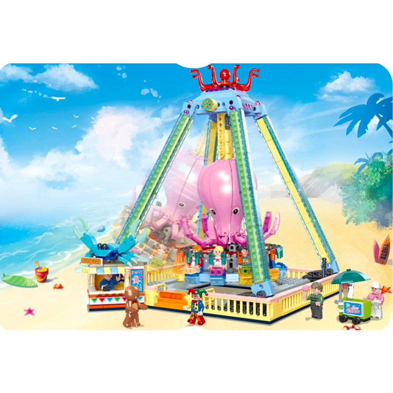 LuLu Land Toys - 303pcs Amusement Park Lego 16500ks