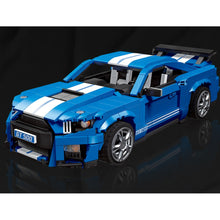 Load image into Gallery viewer, 1494PCS MOC Technic Speed GT500 Muscle Mustang Racing Sports Car Model Toy Building Block Brick Gift Kids Compatible Lego 1:14
