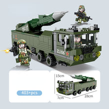 Load image into Gallery viewer, 403PCS Military WW2 DF17 Missile Truck Figure Model Toy Building Block Brick Gift Kids Compatible Lego
