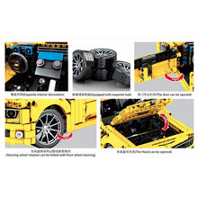 Load image into Gallery viewer, 1099PCS MOC Technic Static Version Camaro Sports Car Model Building Block Brick Gift Set Toy Kids New Compatible With Lego
