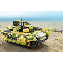 Load image into Gallery viewer, 429PCS Military WW2 T-90M Main Battle Tank Figure Model Toy Building Block Brick Gift Kids Compatible Lego
